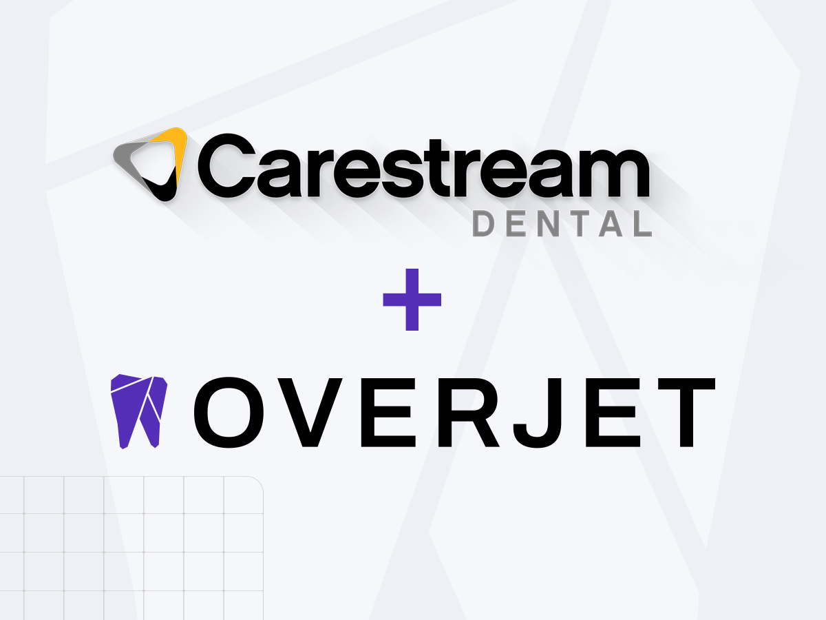Carestream Dental and Overjet Partner to Give Doctors Greater Access to AI