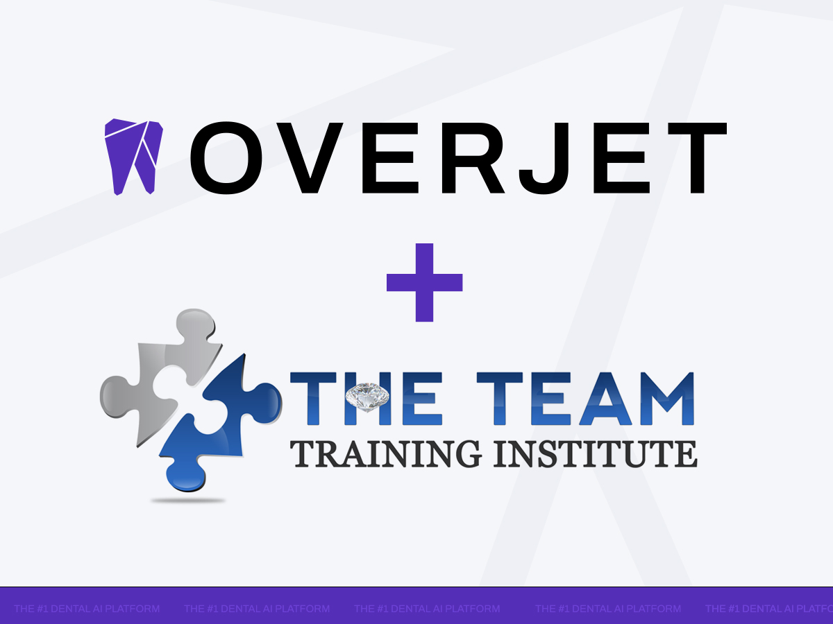 The Team Training Institute Partners with Overjet to Offer AI to 3,000 Members
