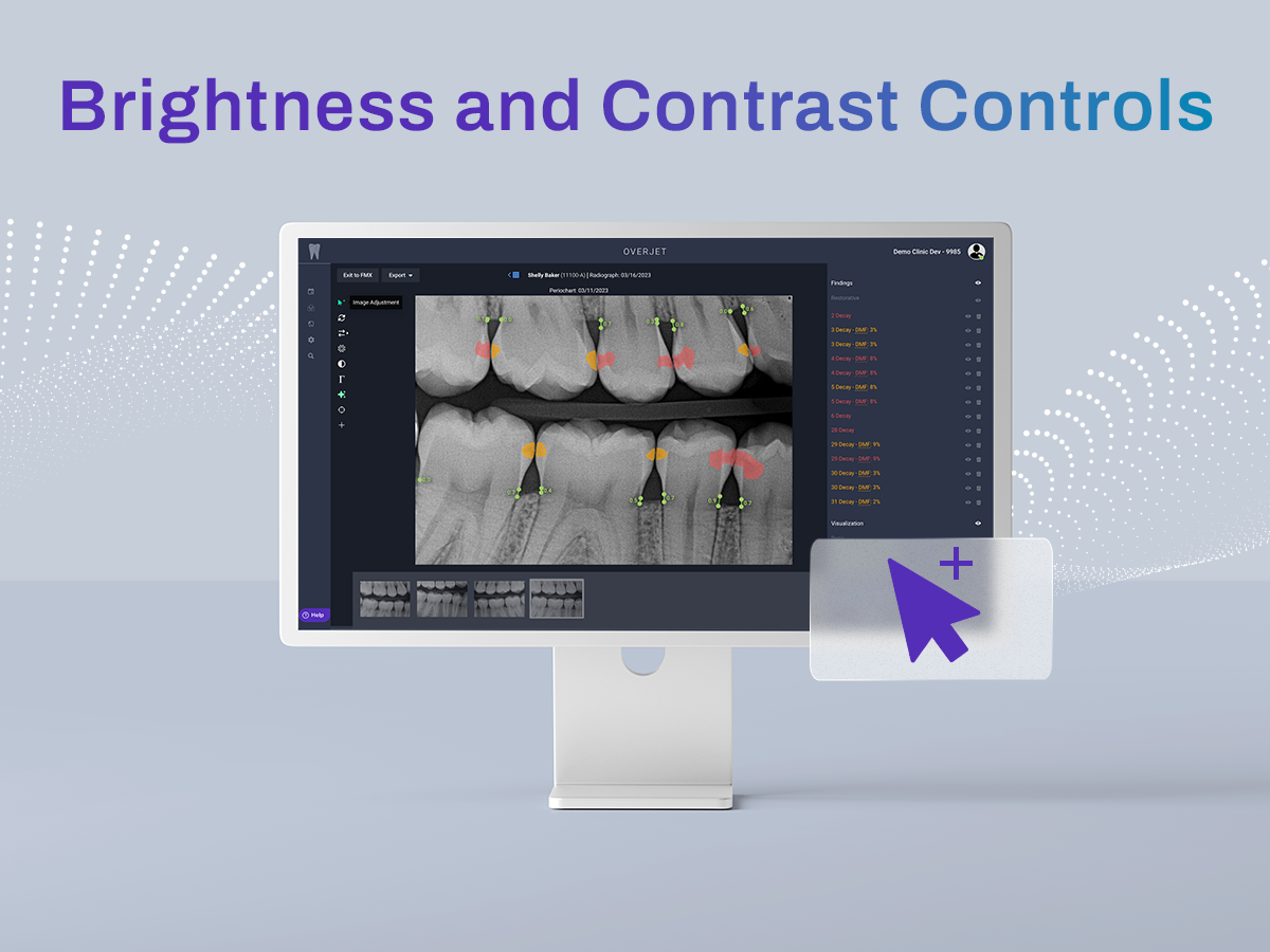 Brightness and Contrast Controls via Mouse